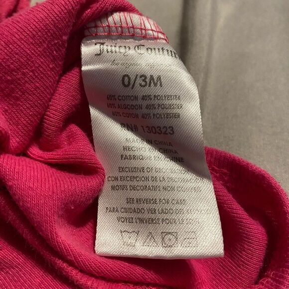Juicy Couture ‘Love Juicy’ 0-3M Onesie - Picture 4 of 4